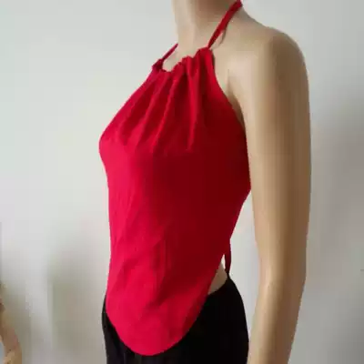 Sexy ladies adult belly belly cotton silk classical ethnic style red destiny spring and summer custom large size