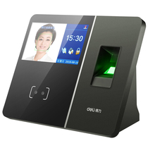 Deli 13750 Attendance Machine Face Fingerprint Large Capacity Infrared Camera Cloud Attendance Machine