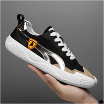 Shangji Business Leisure Joker Sports shoes Lin Nong Tao Wang new soft bottom fashion mens shoes soft bottom color A- Gump