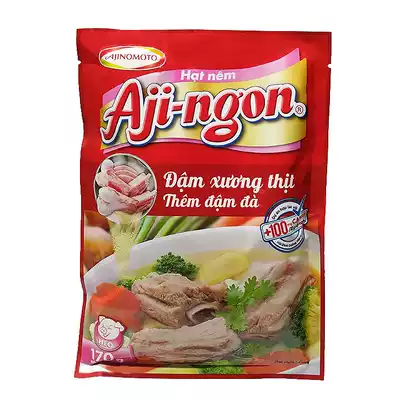 Aji-ngon Chicken Essence Powder 170g Vietnamese soup Seasoning Monosodium Glutamate Pork chops Bone Essence Seasoning Grains Bagged