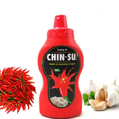 Chili Sauce CHIN-SU Tuong ot Garlic Sweet Chili Sauce 250g Jinsu Chili Sauce
