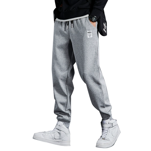 Демисезонные универсальные мужские утепленные штаны для отдыха, оверсайз