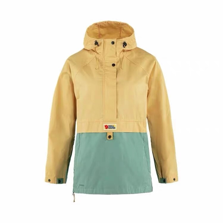 In Stock~Fjallraven Arctic Fox Vardag Anouak Women's Half-Zip Jacket Windbreaker Coat