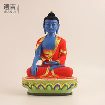Oriental stationary Tathagata a chu fo Tibetan small Buddha Amitabha shi jia fo yao shi fo painted wu fang fo