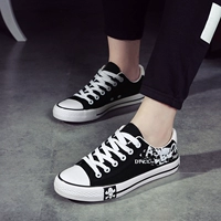 Mùa thu xu hướng thời trang mới Giày vải Hàn Quốc cho nam giày thể thao cho sinh viên sneaker nam