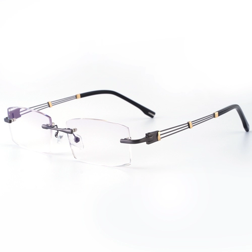 Алмазный режущий кромка, безрамное ультра -светло -светлое старое цветочное зеркало мужское