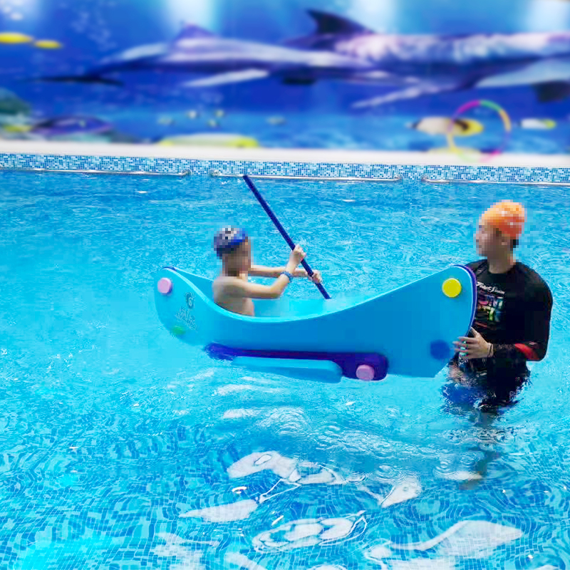 Parent-child swimming teaching aids eco-friendly EVA floating plate water riding feeling integrated training Water Yukon dongle board beating water board