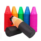 Детская балансовая тренировка на автомобиле, препятствие, катание на роликовых коньках, реквизит, плоская цветочная куча, небольшой контрольно-пропускной пункт, угловая отметка, катание на роликовых коньках, деревенская горка, кубок