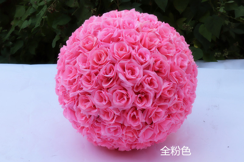 Mô phỏng hoa hồng bóng vải hoa bóng đám cưới hoa trung tâm thương mại khai mạc lễ kỷ niệm mẫu giáo bóng câu - Hoa nhân tạo / Cây / Trái cây đào giả