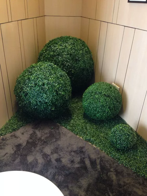 Mô phỏng bóng cỏ Milan cỏ bóng nhà khách sạn trung tâm mua sắm trang trí cỏ bóng mô phỏng hoa xanh câu cá dây câu - Hoa nhân tạo / Cây / Trái cây hoa mộc lan giả
