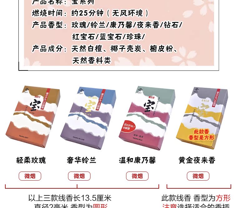 vòng tay gỗ trầm hương Dòng sản phẩm Kaoru Shoutangbao của Nhật Bản được chia thành 8 hương vị gỗ đàn hương trắng. Dòng nước hoa Nhật Bản hương, hương thơm, hương thơm, hương khói 10 - Sản phẩm hương liệu vòng gỗ trầm hương