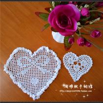 Tao elegant pure handmade crochet hook cotton lace hollow woven table mat coaster tablecloth tablecloth 26 color customized