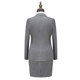 Autumn New Grey Women's suits business formal Wear Executive Commuting 4S Store Sales Department Property Work Clothes Suit Skirt