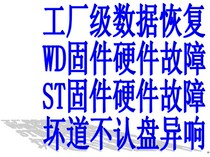 Factory-level data recovery Western Digital Seagate hard drive repair firmware repair password cracking success rate is high