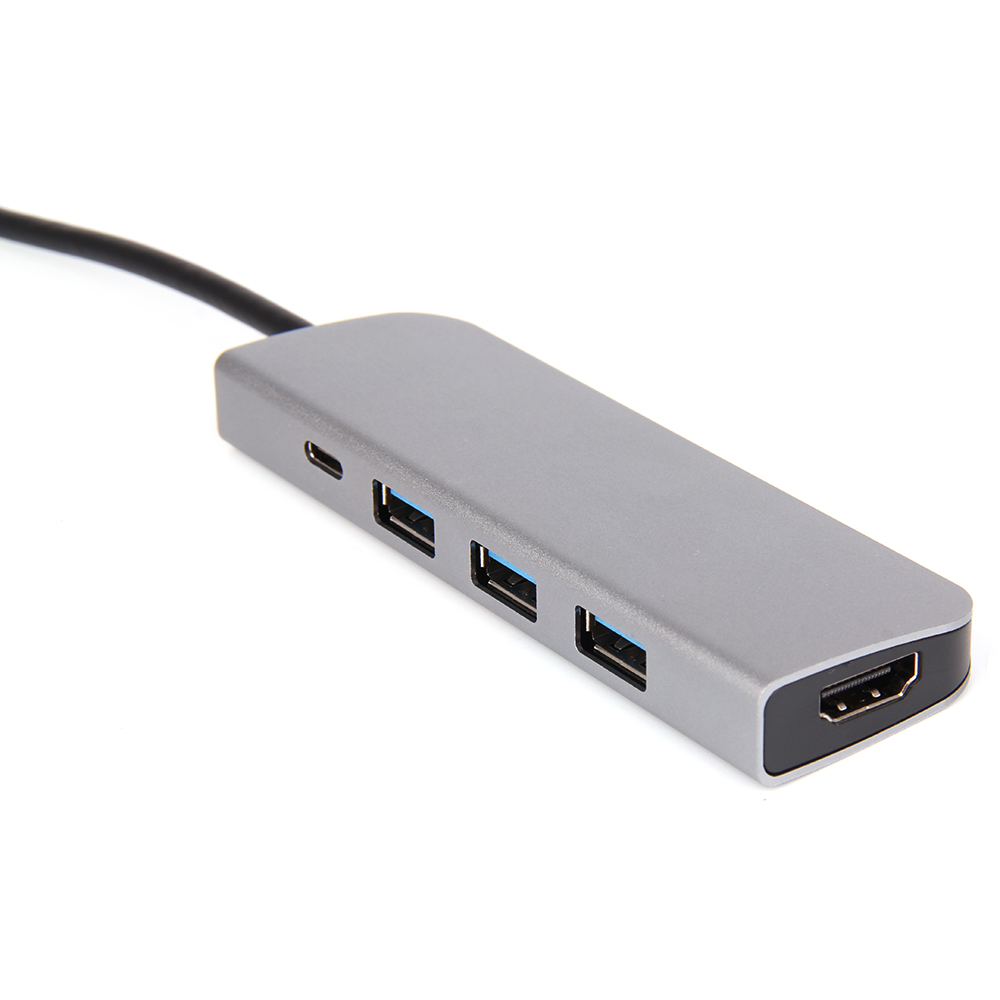 Type-C docking bộ chuyển đổi USB3.0 hub 3 sét HDMI chuyển đổi của Apple MacBook - USB Aaccessories quạt điện mini cầm tay