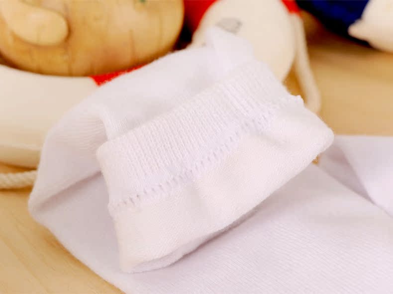 Cô gái trong vớ cao ống dài vớ không cotton Trẻ em vớ cao màu trắng Học sinh Nhật Bản chất đống dưới đáy vớ xinh cho bé gái