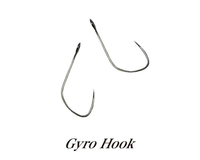 Multi-Section Fish Hook Valkein Gyro Hook Original Hook with Long Handle, One Pack of 15 Pieces