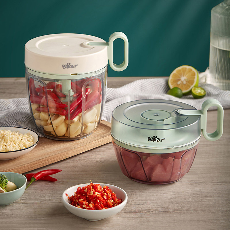 Bear garlic artifact Pounded garlic hand-pull manual pull garlic crusher Garlic crushed minced garlic artifact Household