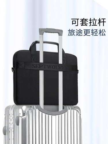 Septwolves, ноутбук, сумка на одно плечо для документов, бизнес-версия