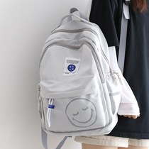 French SANDRO IFASHION backpack mens large-capacity schoolbag female junior high school students college students fashion backpack