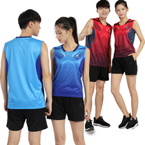 maiyufan superman series sleeveless badminton suit suit men and women sportswear vest volleyball suit summer quick-drying