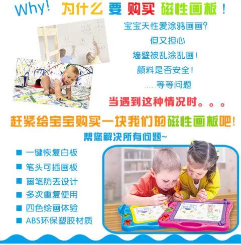 Tranh vẽ trẻ em công cụ vẽ từ bảng vẽ bảng đen bé trai cô gái đồ chơi giáo dục graffiti trường học - Vẽ nhà cung cấp hộp màu sáp