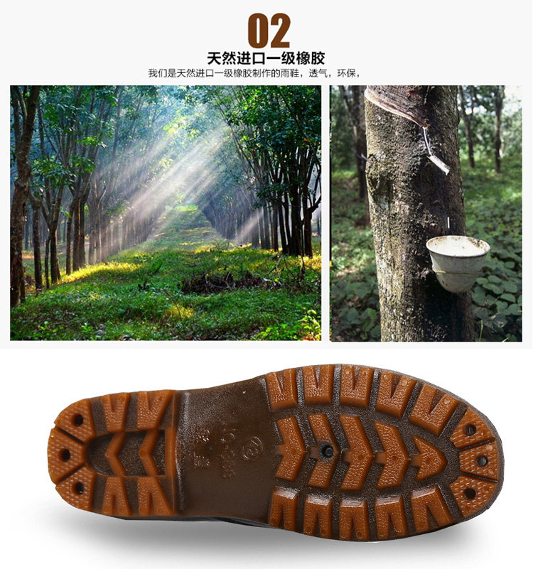 Chaussures - bottes caoutchouc homme pour printemps - semelle tendon - Ref 961264 Image 15