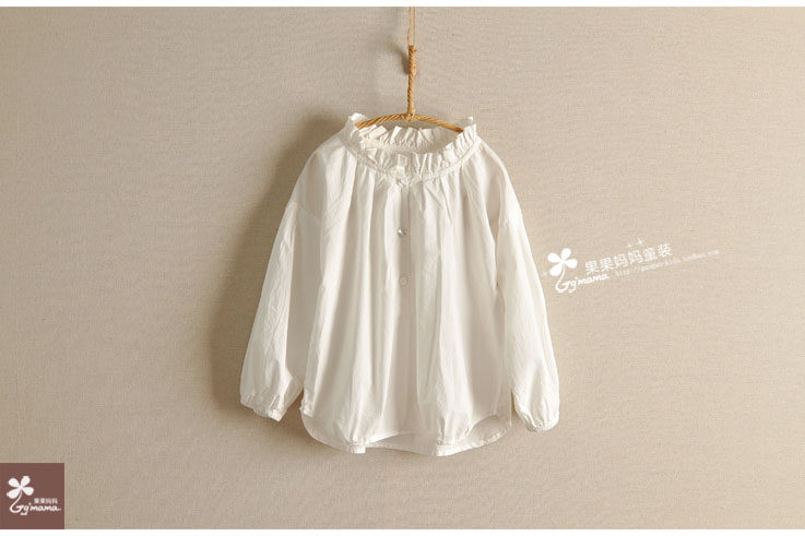 Chemise fille à manche longue - Ref 2086282 Image 7