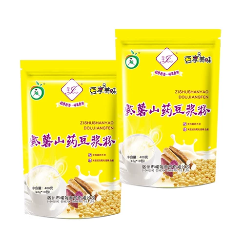 骏晴晴 Soymilk Purple Potato Sock Speed ​​Sey Powder Powder Independence Bao Yong Easy Food и Brewing 400G