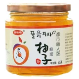 骏晴晴 Медовый грейпфрутовый лимонный чай 1,01 кг банок пузырьковые напитки напитки пить фруктовые чайные чашки ложки ложки ложки ложки ложки