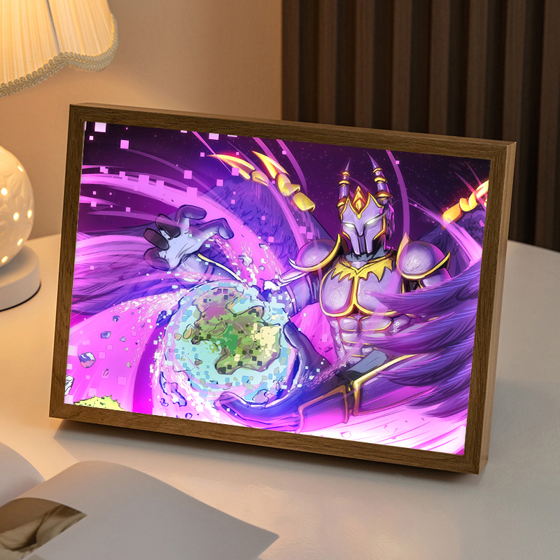 Terraria-Themed Light Painting, E-Sports Room, Gaming Figures, Bedroom Decoration, Night Light, Birthday Gift