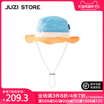 JUZI STORE childrens clothing spring and summer polyester seersucker sun hat fisherman hat neutral boy girl 1827906