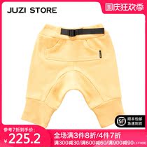 JUZI STORE childrens clothing big Terry sports style under trousers neutral boy girl 1810402
