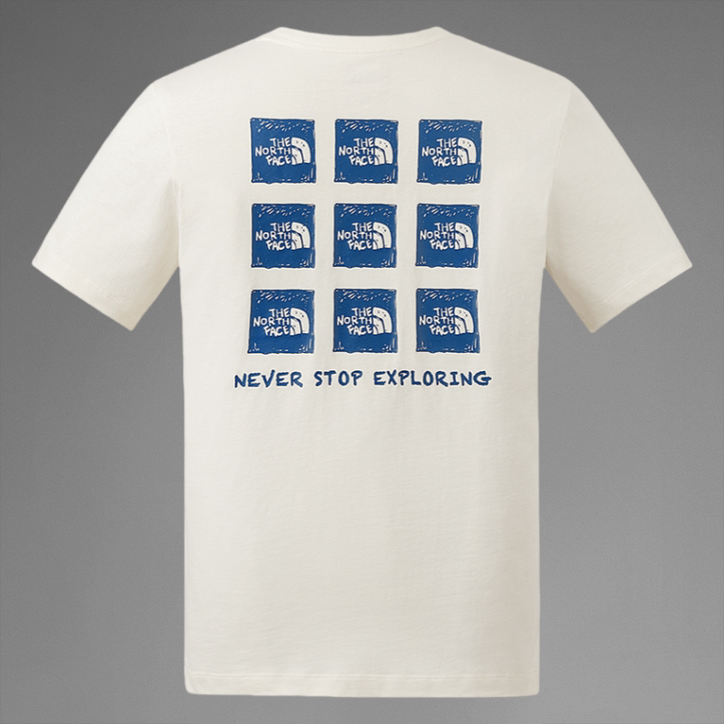 Thenorthface North Face T-Shirt for Men and Women 25 Short-Sleeved Same Style Outdoor Loose Breathable Half-Sleeved New Product 8Ey8