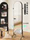 Vertical Full-Length Mirror, Dressing Mirror, Clothing Store Vertical Fitting Mirror, Movable Floor Mirror, Home Magazine Rack, Bookshelf