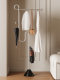 Medieval Style Floor-Standing Coat Rack, Living Room Clothes Rack, Bedroom Clothes Rack, Stainless Steel, Does Not Take up Space, Clothes Storage Artifact