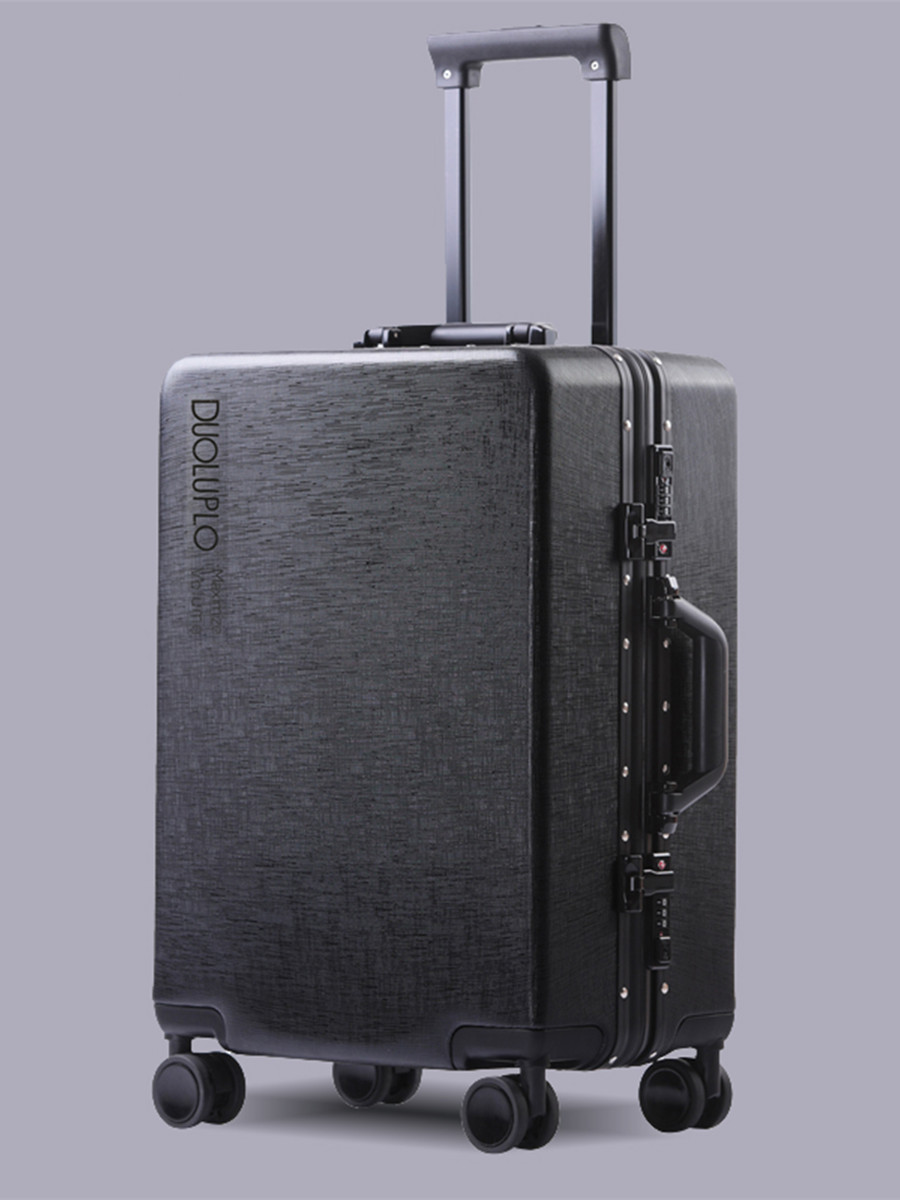 Doron Paul suitcase male and female trolley case aluminum frame universal wheel box password box suitcase suitcase 20 inches 24