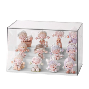 Figure display box blind box storage display rack collection cabinet