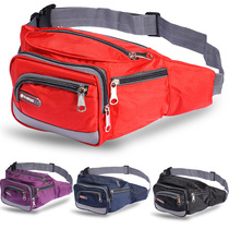 Fanny pack mens multi-functional 2018 new style womens personality fashion canvas business collection wallet practical wear-resistant waterproof