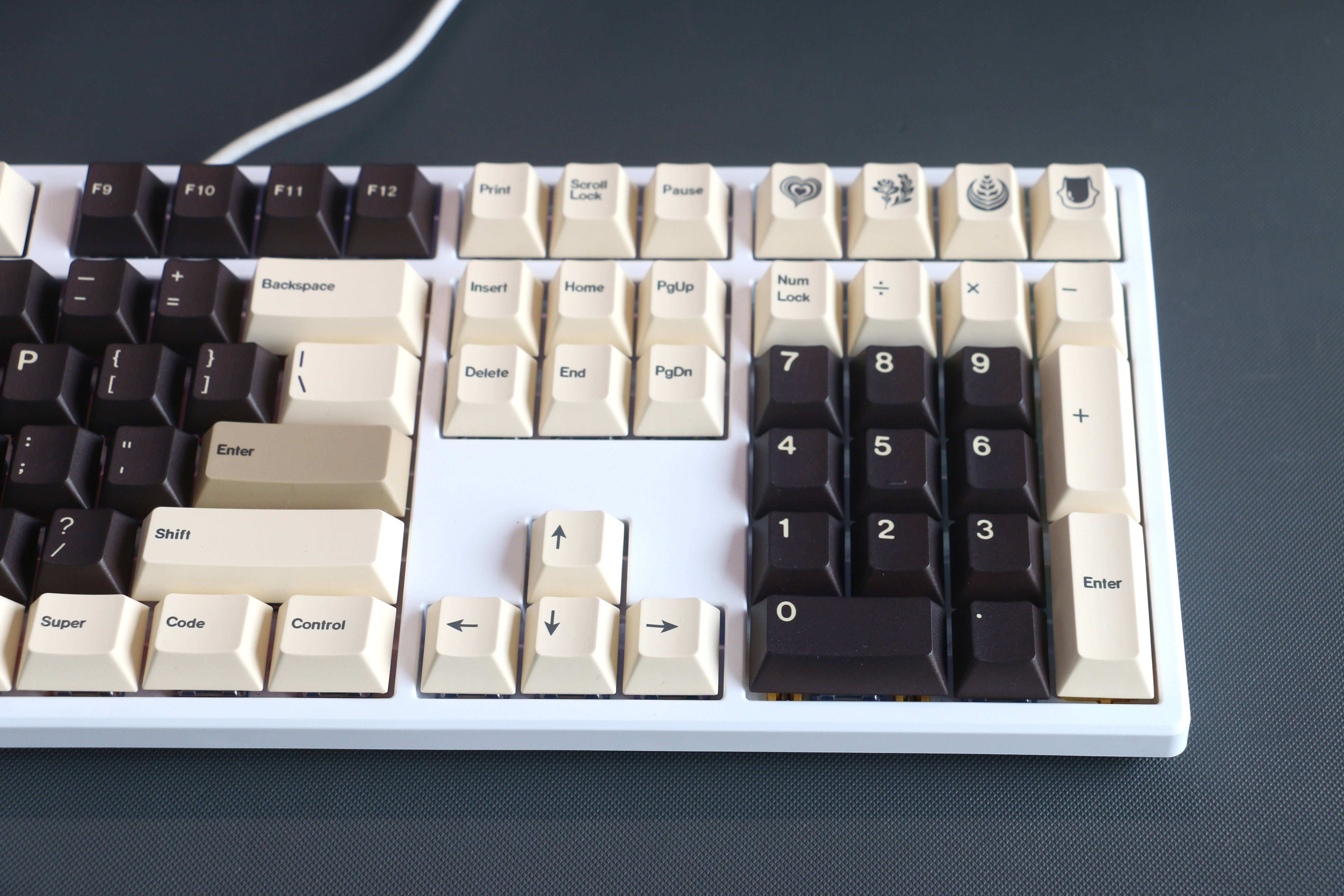 1 Set Milkyway Barista Keycaps PBT 5 Sides Dye Sublimation Key
