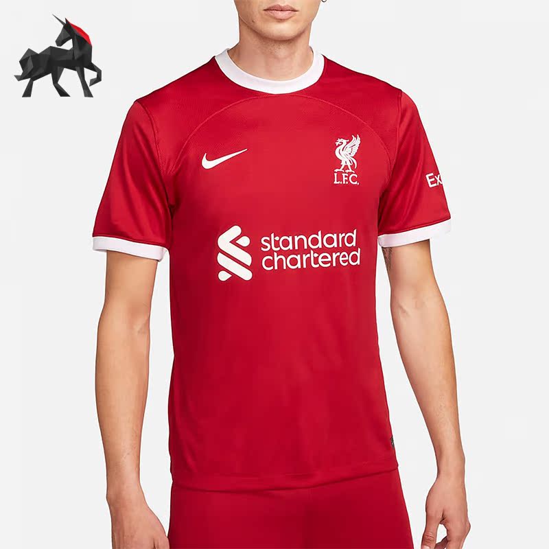 Nike/Nike Genuine Liverpool Home Dri-Fit Men's Football Sports Jersey Dx2692-688 Nike/Nike Genuine Liverpool Home Dri-Fit Men's Football Sports Jersey Dx2692-688