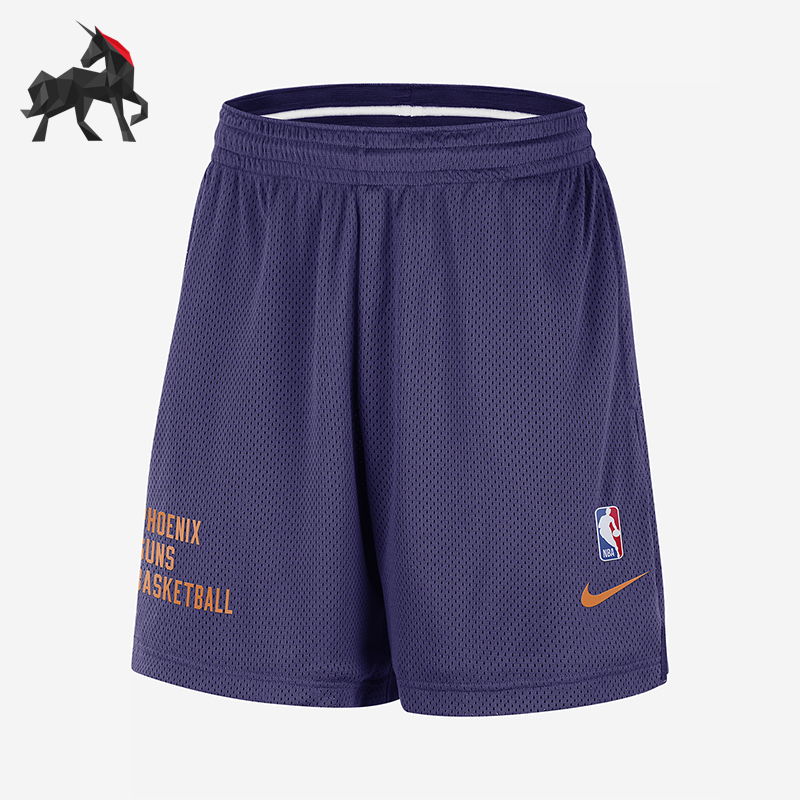 Nike/Nike Genuine Phoenix Suns Classic Men's Mesh Loose Shorts Fb3748-566 Nike/Nike Genuine Phoenix Suns Classic Men's Mesh Loose Shorts Fb3748-566