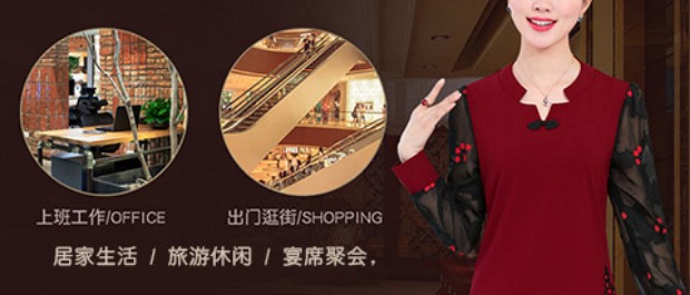Phụ nữ trung niên mùa xuân và mùa hè đầm ren thêu tay dài đầm mẹ mùa hè áo dài tay áo sơ mi trung niên