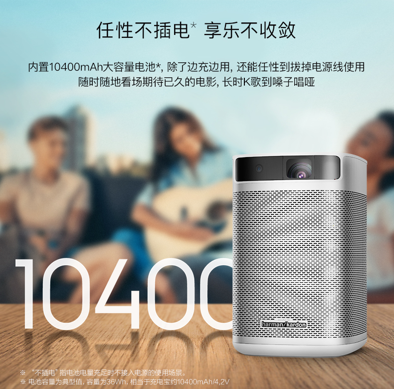 Máy đo cực đoan không có màn hình TV Chơi di động sản phẩm mới di động máy chiếu thông minh micro HD không dây wifi nhà máy chiếu nhỏ - Máy chiếu