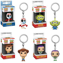 Funko POP Toy story toystory Woody Buzz Lightyear three-eyed boy hand-made keychain chain