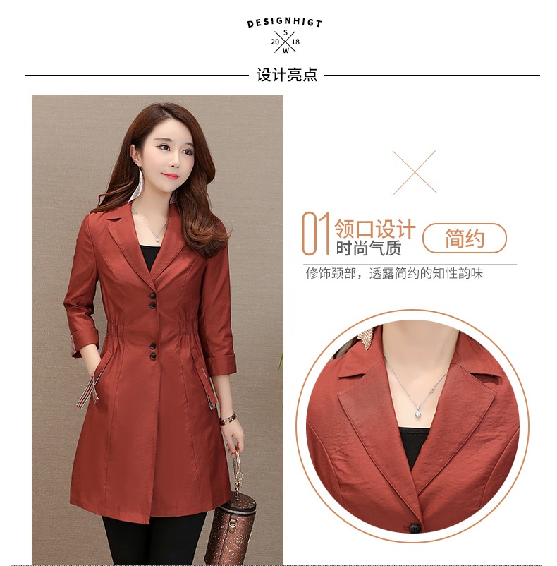 Trench pour femme en Polyester - Ref 3228122 Image 8