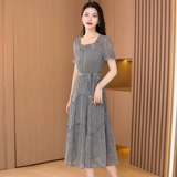 Элитное платье, летняя длинная юбка, яркий броский стиль, изысканный стиль