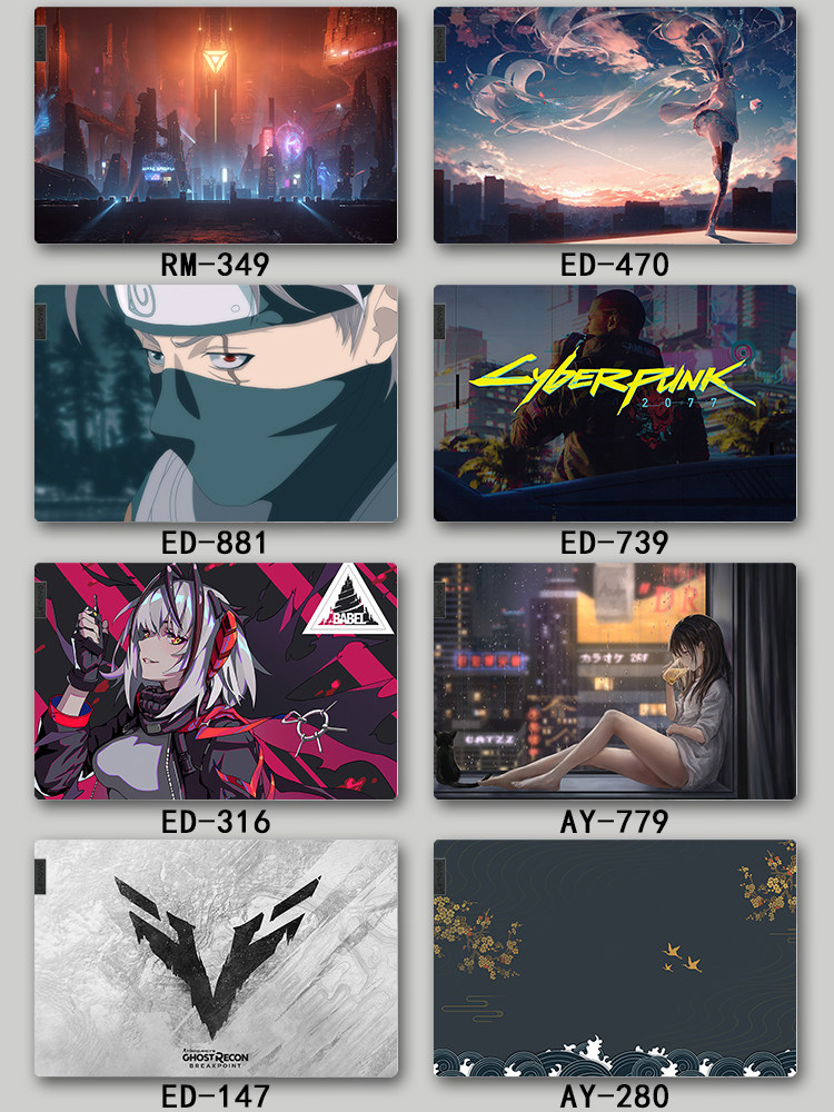 Lenovo IdeaPad 700-15 E520 computer case anti-collision strip film Xiaoxin 700 Sharp 7000 14 inch 15 6 inch FLEX3 4 157