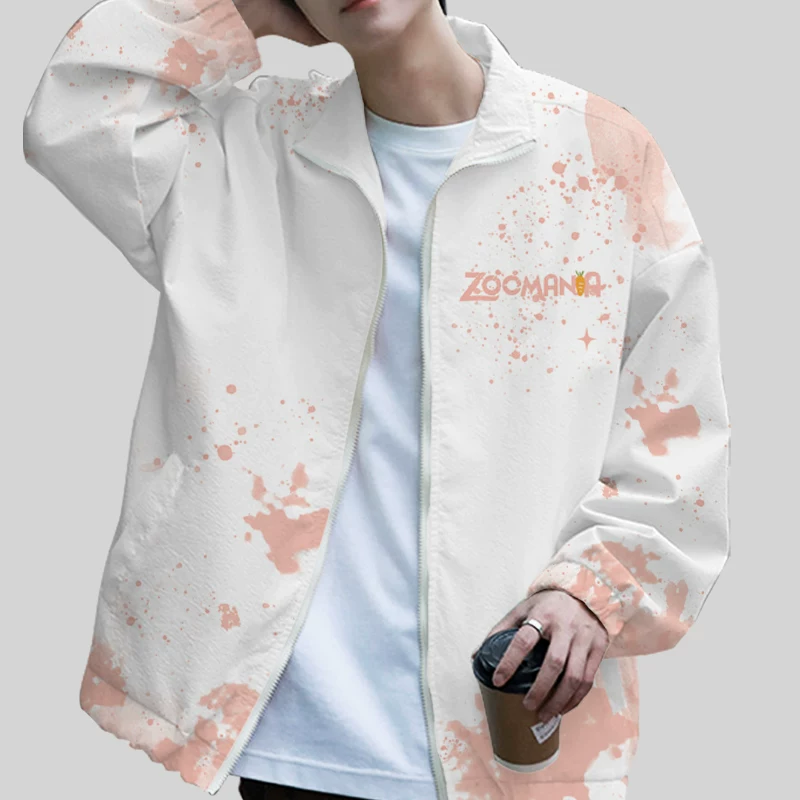 Men's autumn jacket, for beloved, oversize