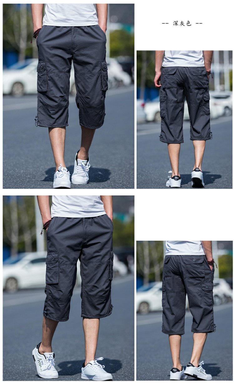 Mùa hè dụng cụ quần short nam giản dị thường xuyên cắt quần nam xu hướng quần thẳng kích thước lớn ngoài trời 57 quần phong cách mới shop đồ nam đẹp